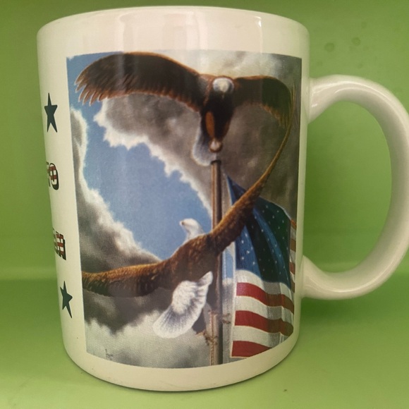 Proud to be an American Coffee Mug - Picture 3 of 3
